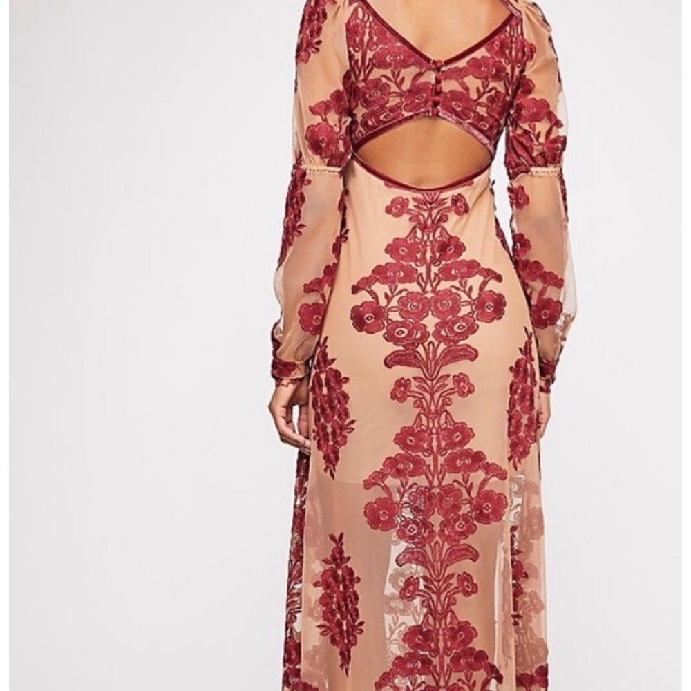 For Love and Lemons Temecula Fall Maxi XS NWOT - Picture 2 of 10
